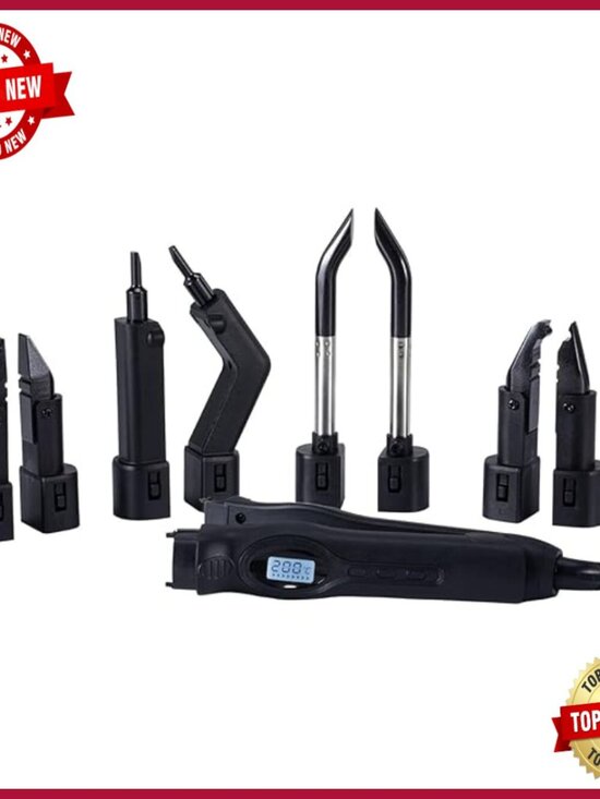 Professional 4-in-1 Keratin Hair Extension Kit with Fusion Heat Tool
